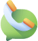 WhatsApp messaging and contact icon