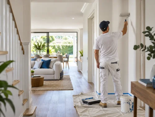Residential painting services for houses and family homes