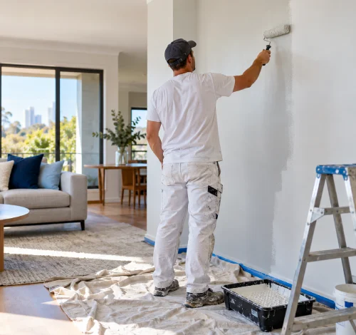 Professional house painting for residential property improvements